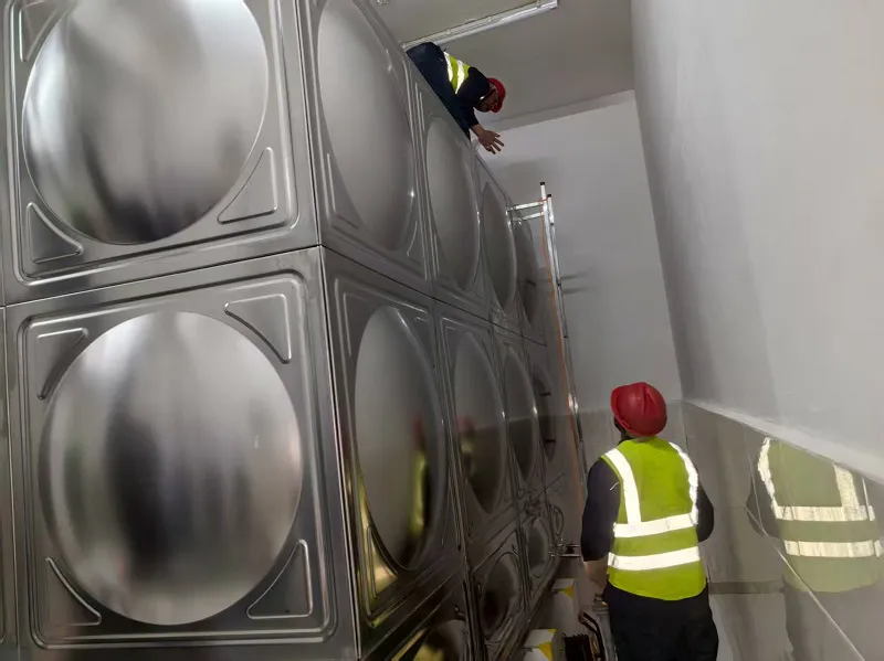 如何对老旧物业水箱进行深度清洗？